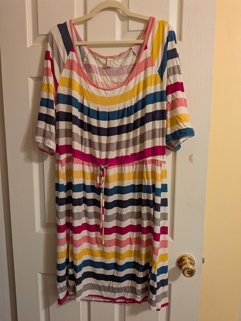 Old Navy Y2K Striped Rainbow Dress  - XXL